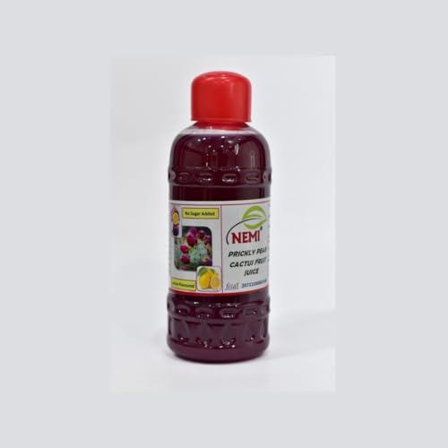 NEMI NEMI Prickly Pear Healthy Cactus Fruit Juice - Hemoglobin Booster (No added Sugar, 500ml) 50+RATING