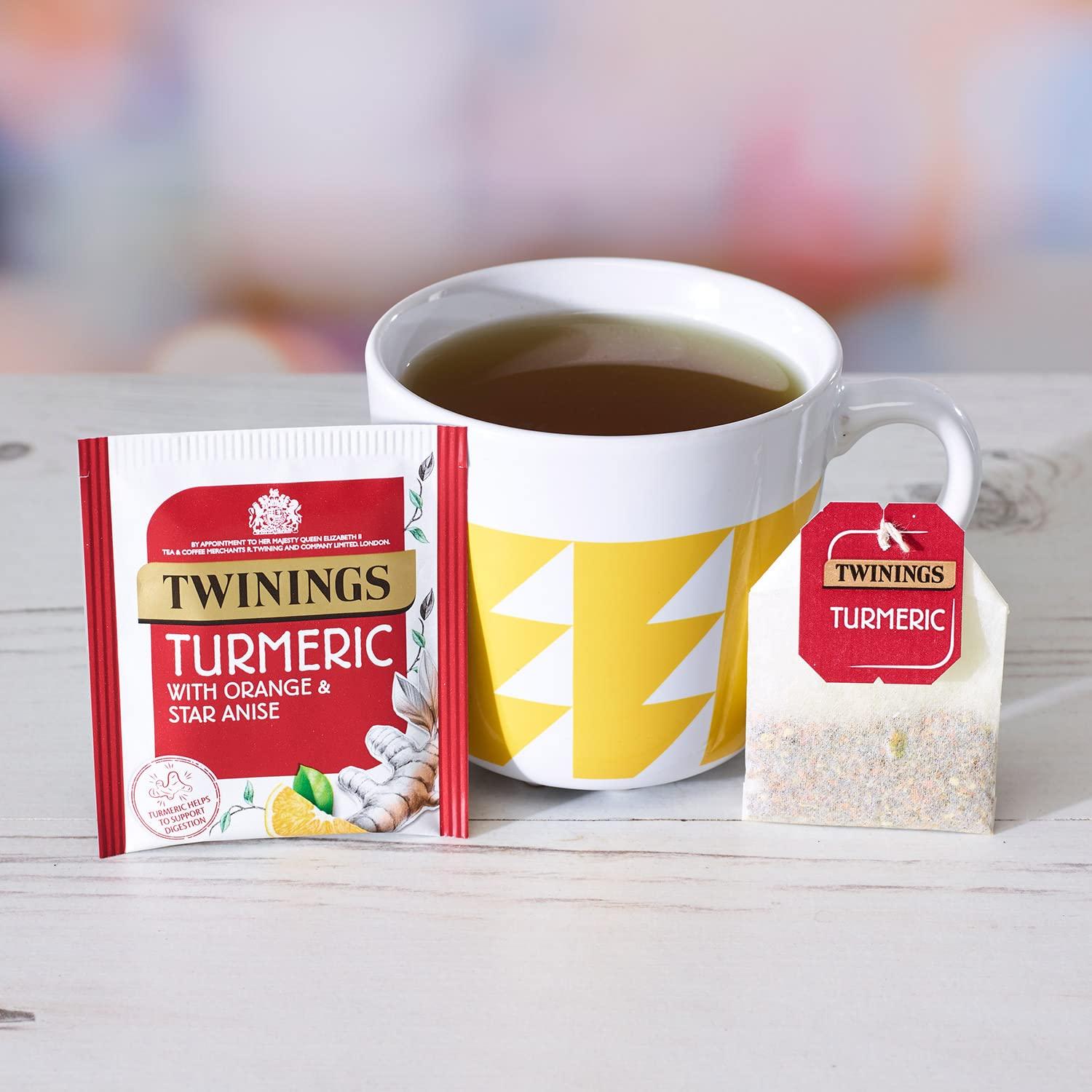 Twinings Twinings Turmeric with Orange and Star Anise 20 Tea Bags, 40g