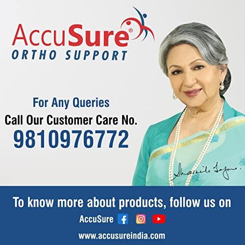 AccuSure AccuSure Posture Corrector Belt For Back & Shoulder, Backbone Support Belt Comes Lumbo Support Belt Lumbo Sacral Back Support For Men & Women-L