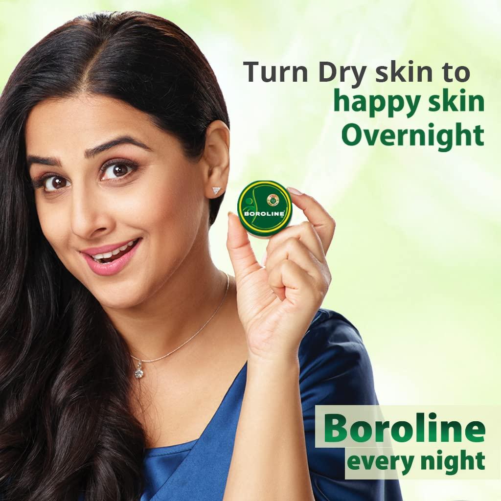 BOROLINE BOROLINE Dry Skin Care | Antiseptic cream 40gm x 4 | Ayurvedic Cream For Dry Skin | Softens chapped lips, Repair Cracked heels | Smoothens Rough Hands Overnight in Winter (Pack of 4)