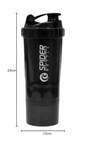 TRUE INDIAN TRUE INDIAN Extraordinary Sports Gym Shaker/Water Bottles/100% Leakproof Guarantee Sipper Bottle Ideal for Protein Shaker Bottle & Gym Water Bottle |Gym Shaker (Black)
