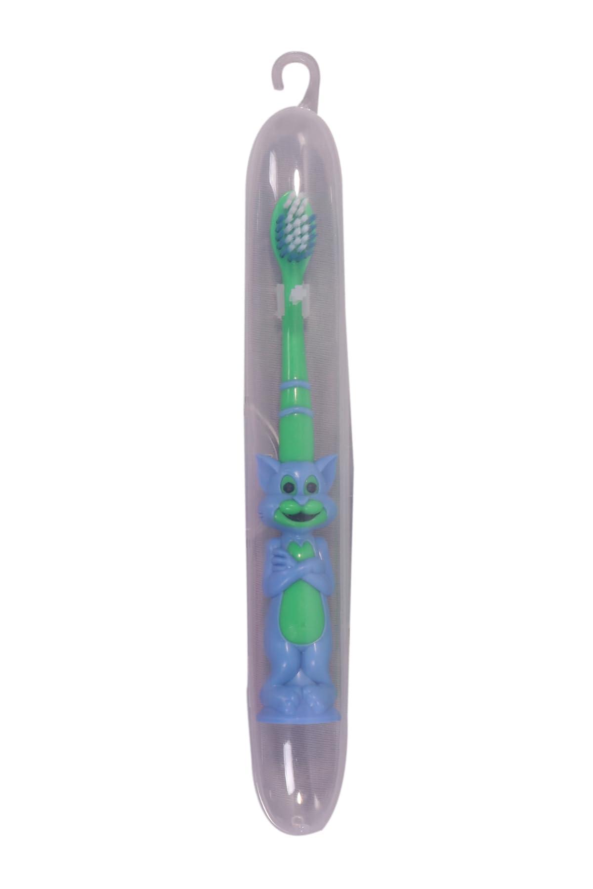 The Divine Exports The Divine Exports Kids Elephant Brush Design|Ultra Soft Baby Manual Toothbrush Set, Bpa Free Baby Training Toothbrush With Soft Bristles & Easy Grip|Infant Baby Brush Pack Of (4),Multicolour