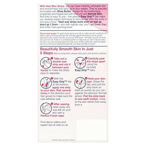 Veet Veet Immac Ready To Use Wax Strips
