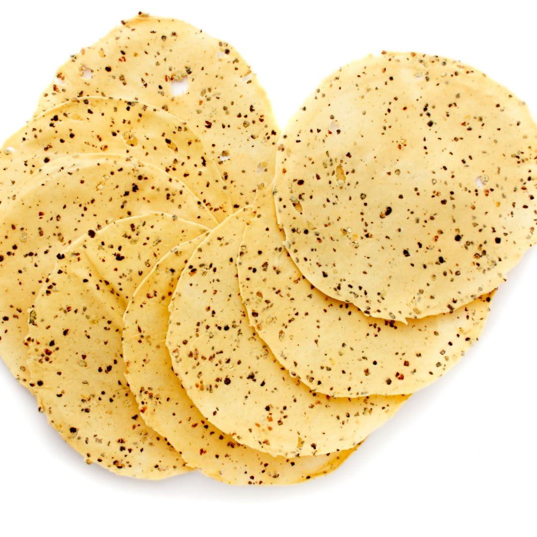 ORIGINAL CHASKA ORIGINAL CHASKA Bikaneri Special Masala Urad Dal Papad | Homemade, Low Spicy, Crispy & Crunchy Papad (200)