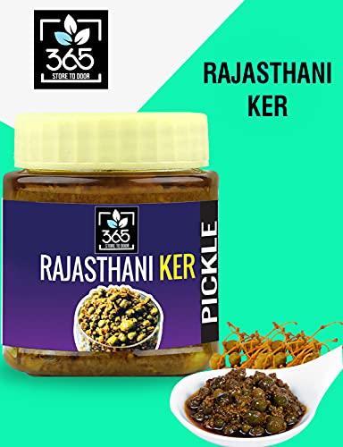 365 STORE TO DOOR 365 STORE TO DOOR Rajasthani Ker Pickle, 750g | Ker Sangri Ka Achar | Homemade, No Preservatives, No Oil | 100% Pure & Hygiene | Ready to Eat