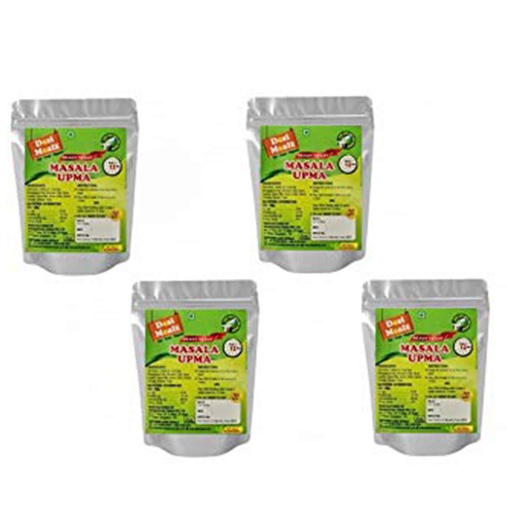Desi Mealz Desi Mealz Ready to Eat Upma Instant Healthy Breakfast - Indian,Tasty and Healthy Ready to Eat Food Products, Best Travel Food Each 100 gm (Masala Upma, Pack of 4)