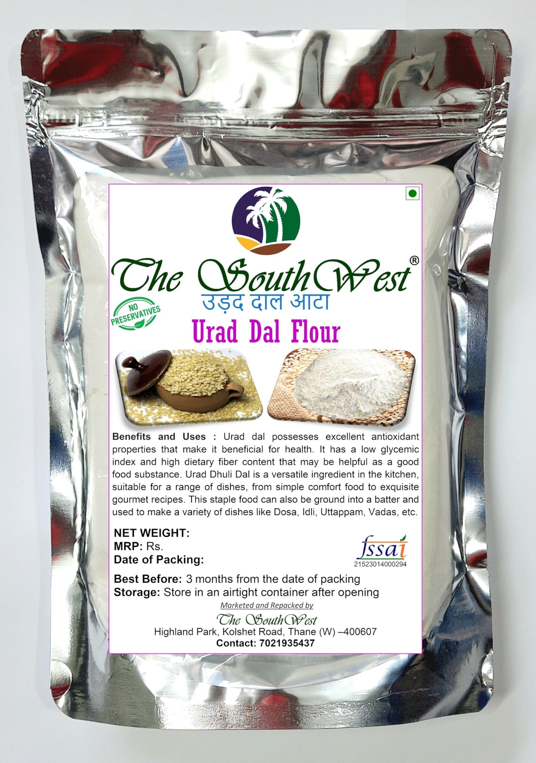 Generic The SouthWest | White Lentil Flour | Urad Dal Atta | Ulundhu Powder | Uzhunnu Podi | Uddina Bele Hittu | Udid Dal Peeth | Udad Dal Powder