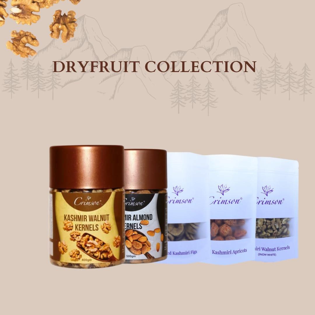 CRIMSON Akhrot Giri |Kashmiri Walnut Kernels | Kashmir Walnut kernels without shell | Crimson Kashmiri Walnut Kernels 1600g