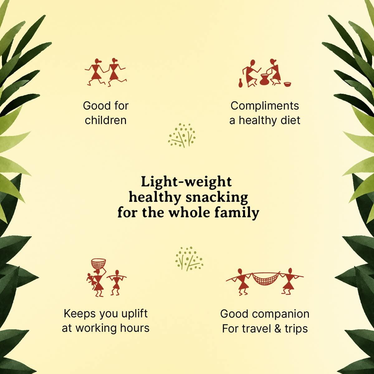 pind BACK TO THE ROOTS pind Watermelon Seeds and Raw Pumpkin Seeds Loaded with Protein and Fibre (500 GM) Mixed Seeds (500 g, Pack of 2)