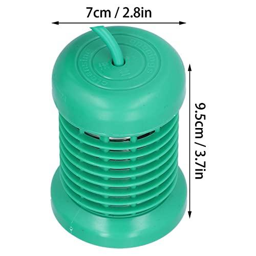 Fabater Detox Array Ion Head, Detachable Foot Bath Ion Head Stainless Steel Washable for Beauty Salon for Health Center for SPA(Yubencao Green Single Hole-Removable and Washable)