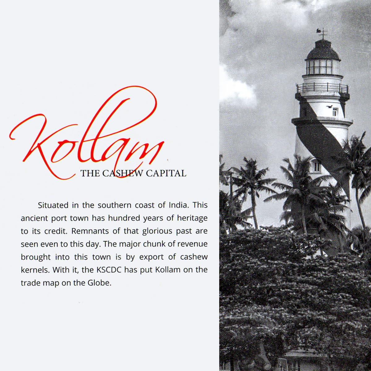 CDC Cashews CDC Cashews Natural Gold Nugget/Plain Cashew Nuts Grade W240|Ultimate Nourishment Whole Cashew Nut with Natural Taste and Creamy Texture, W240 Grade 1 kg Pack