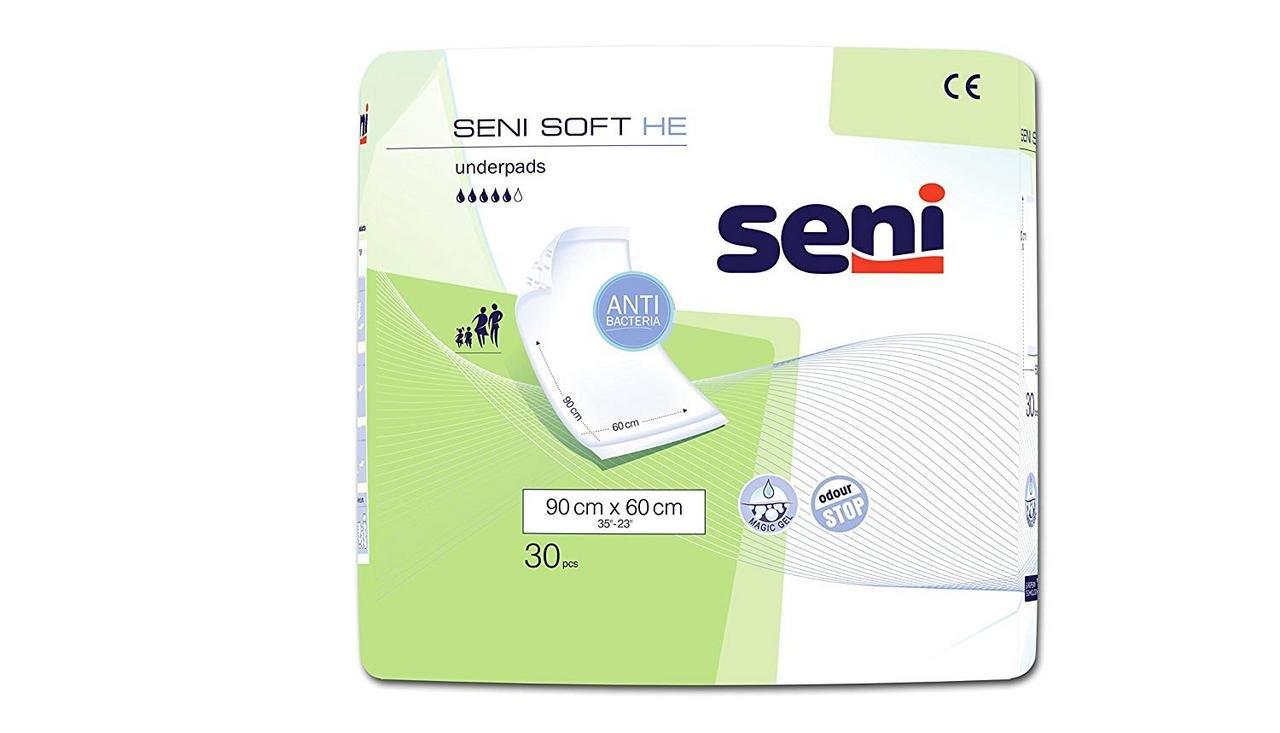 Seni Seni Soft He Underpads - 30 Pieces (90 x 60 cm) (Pack of 2)