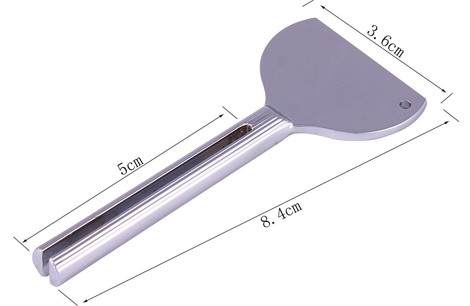 PERFEHAIR 5pcs Color Key Tube Squeezer, Salon Metal Toothpaste Tube Squeezer