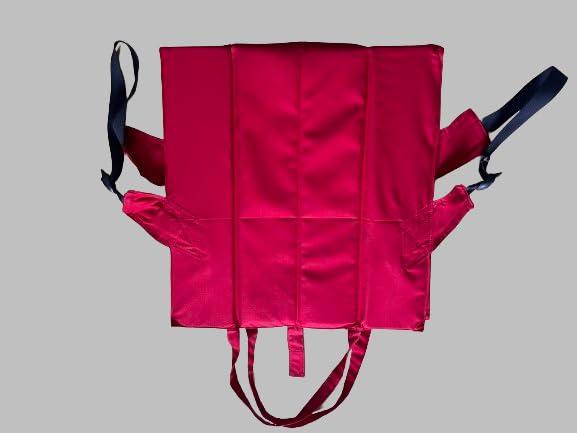 Generic Urban Buddha.in Lotus Meditation Chair (RED)