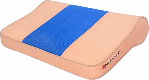 FABROEL SURGICAL FABROEL SURGICAL® Cervical Pillow spondylosis Neck Pain Support Neck Support (Brown) For Senior Citizen Men Women