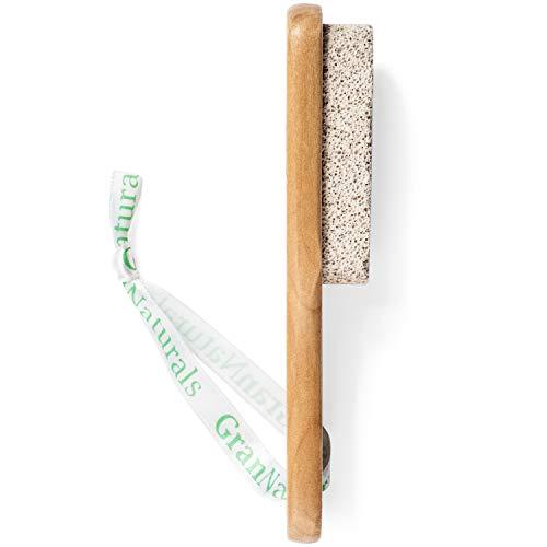 GranNaturals GranNaturals Pumice Stone Brush for Feet with Handle