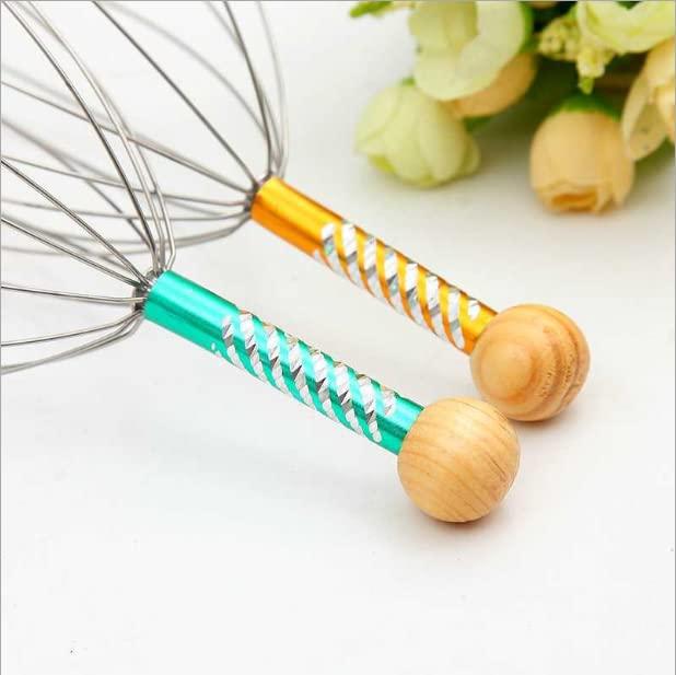 KOSTECH Kostech Scalp Massagers, Handheld Head Massage Tingler, Scratcher for Deep Relaxation, Hair Stimulation and Stress Relief (Pack Of 2)