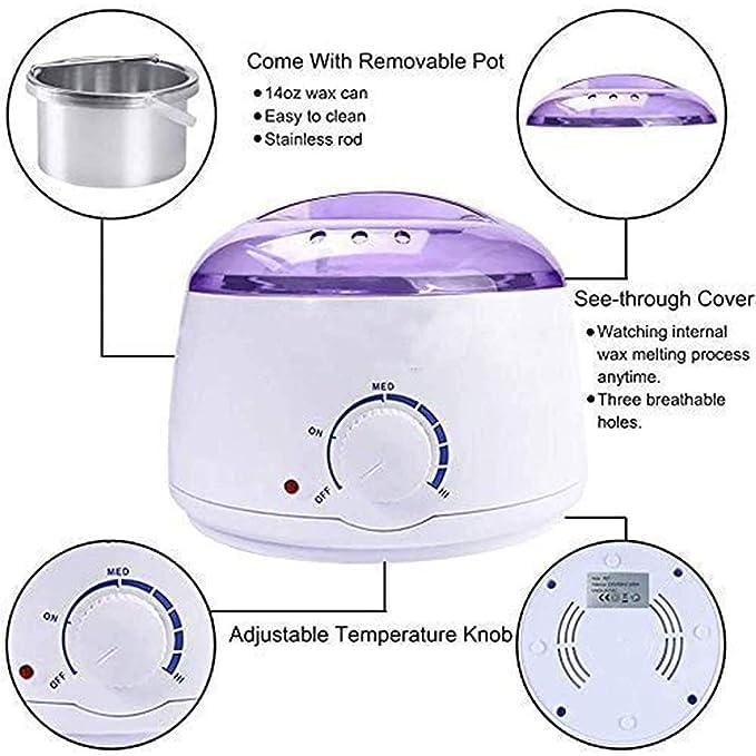 TREZA CARE TREZA CARE Warmer Hot Wax Heater For Hard Waxing Automatic Strip Paraffin Machine For Women