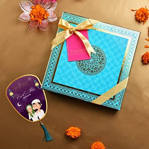 HYPERFOODS HyperFoods Eid Gift Items Ramadan Sweets Gift Box Shagun Combo 3 Gift Pack Dry Fruit Gift Pack Eid Ul Fitr Gifts for Employees Ramzan Gifts for Corporate Eid Gifts for Family Sweets Combo Pack