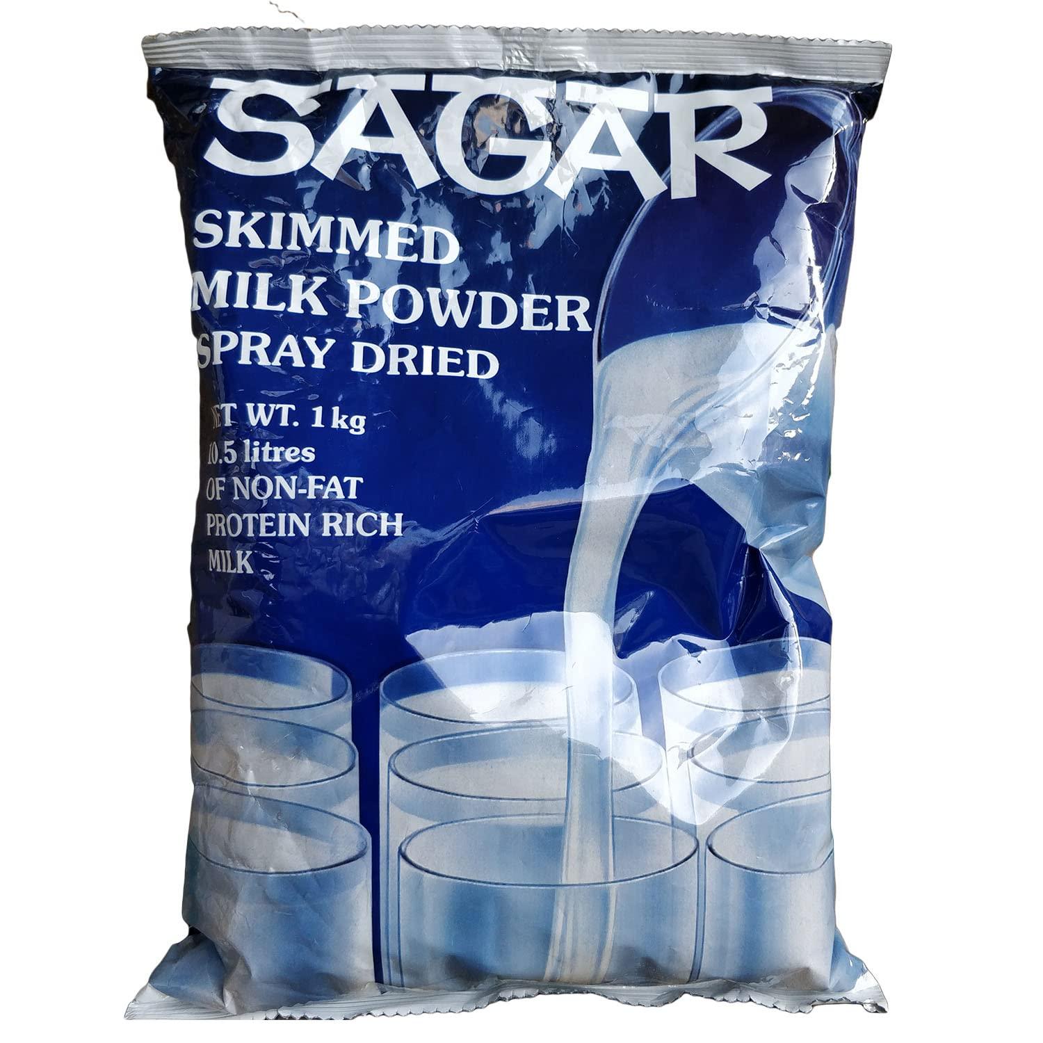 Amul Amul Sagar Skimmed Milk Powder, 1kg.pouch