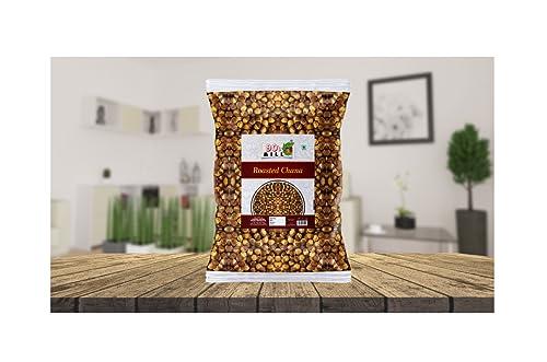 90\'s MILL 90\'s MILL Radhe Roasted Chana Bhuna Chana Desi Chana Chickpeas | Plain Yellow Brown Roasted Chana With Skin | Indian Bhungda Bhungade Chana Roasted Chickpeas Snacks Ready to eat-250 * 3Pack