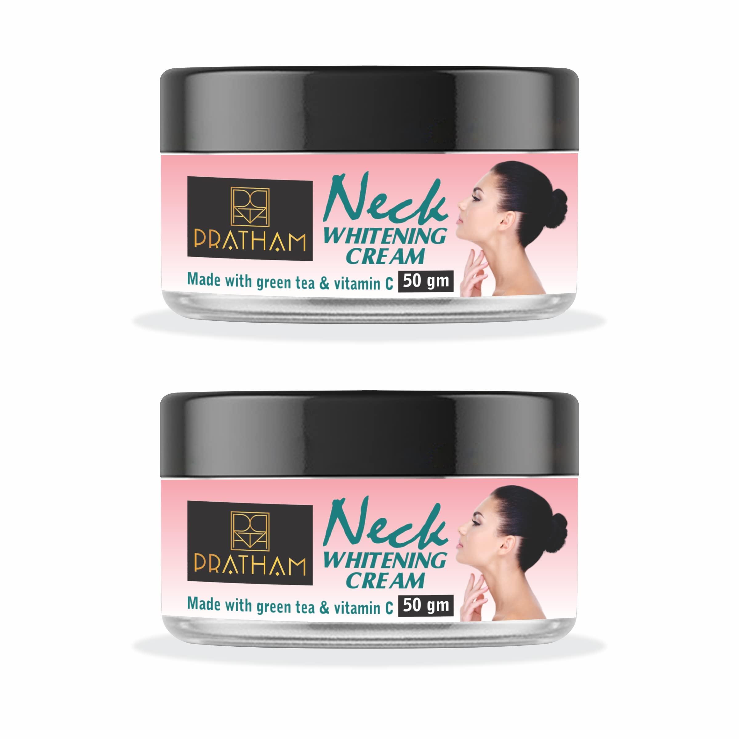 Generic Pratham neck whitener cream For Dark Body Parts like Neck Ankles Knuckles Armpits Thighs Elbows Bikini Area