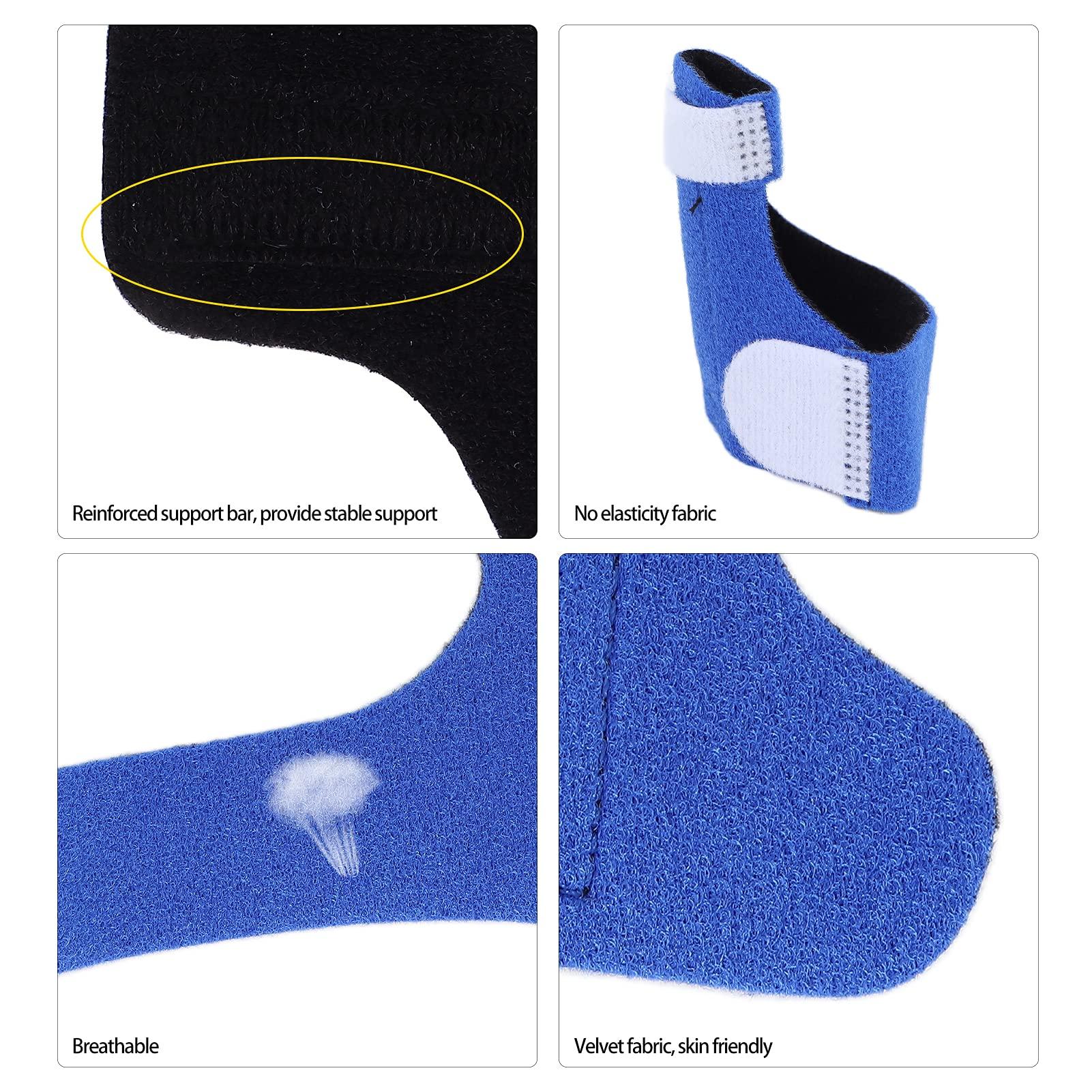 ZJchao Pediatric Thumb Spica Splint, Thumb Spica Splint for Kids Baby Finger Guard Soft Thumb Fixation Stabilizer Infant Thumb Support Brace Finger Knuckle Immobilization fingertip Splint of Children(XS)