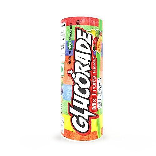 Glucorade Glucorade Shots Glucose Energy Tablets | Mix Fruit Flavour | Jar pack of 20 Tubes | Glucose provides instant energy