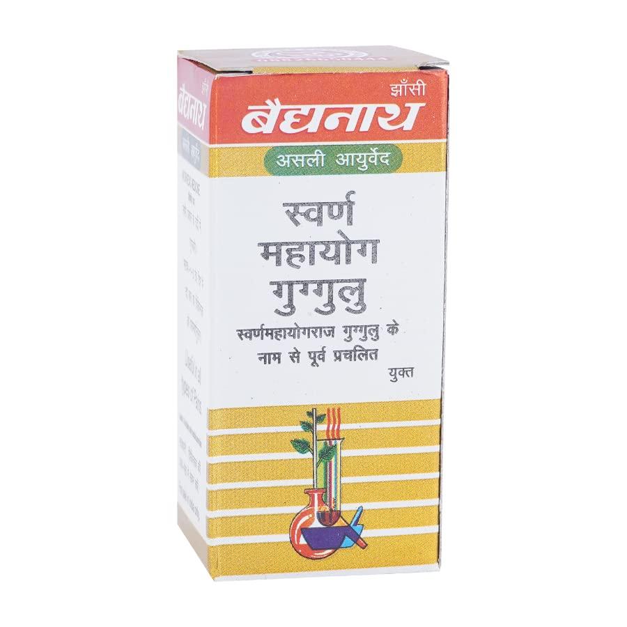Baidyanath Baidyanath Jhansi SWARNA MAHAYOG GUGUGLU- 25 Tab - Enriched with Swarna Bhasma
