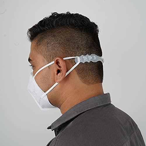 Primelife Primelife Mask Extender Strap Ear Savers for Masks Universal Size Mask Holder 4 Adjustment Slots Compatible with Cloth Mask For Kids and Adults Mask Strap Pack of 12 - Multicolour (M-E - 12)