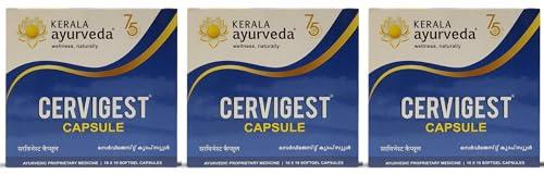 KERALA ayurveda Kerala Ayurveda Cervigest Capsule- 100 Count x Pack of 3