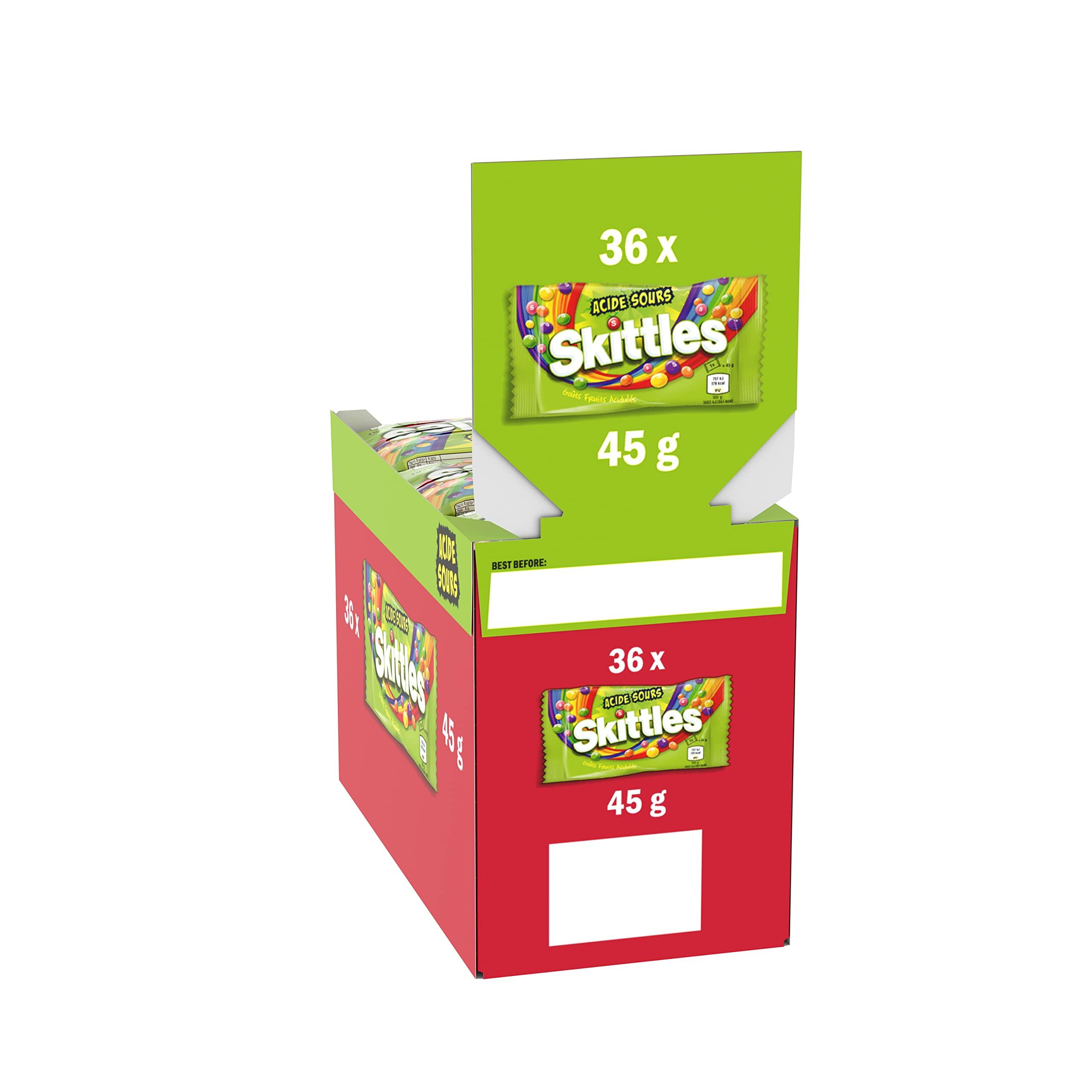 Skittles Skittles Crazy Sour Flavour Candy, 45 g