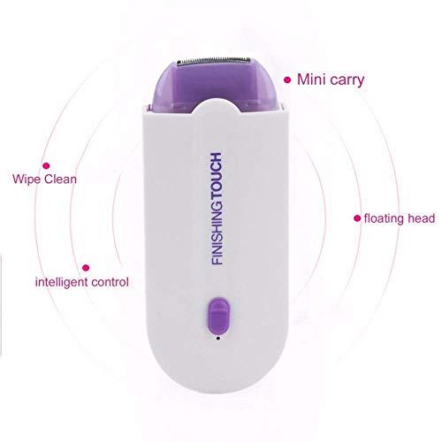 ANTIMOS ANTIMOS Finishing Touch Hair Remover | Rechargeable Instant Painless Facial Body Hair Remover Trimmer Shaver for Men and Women | Hair Removal Tool For Women (1Pc, White)