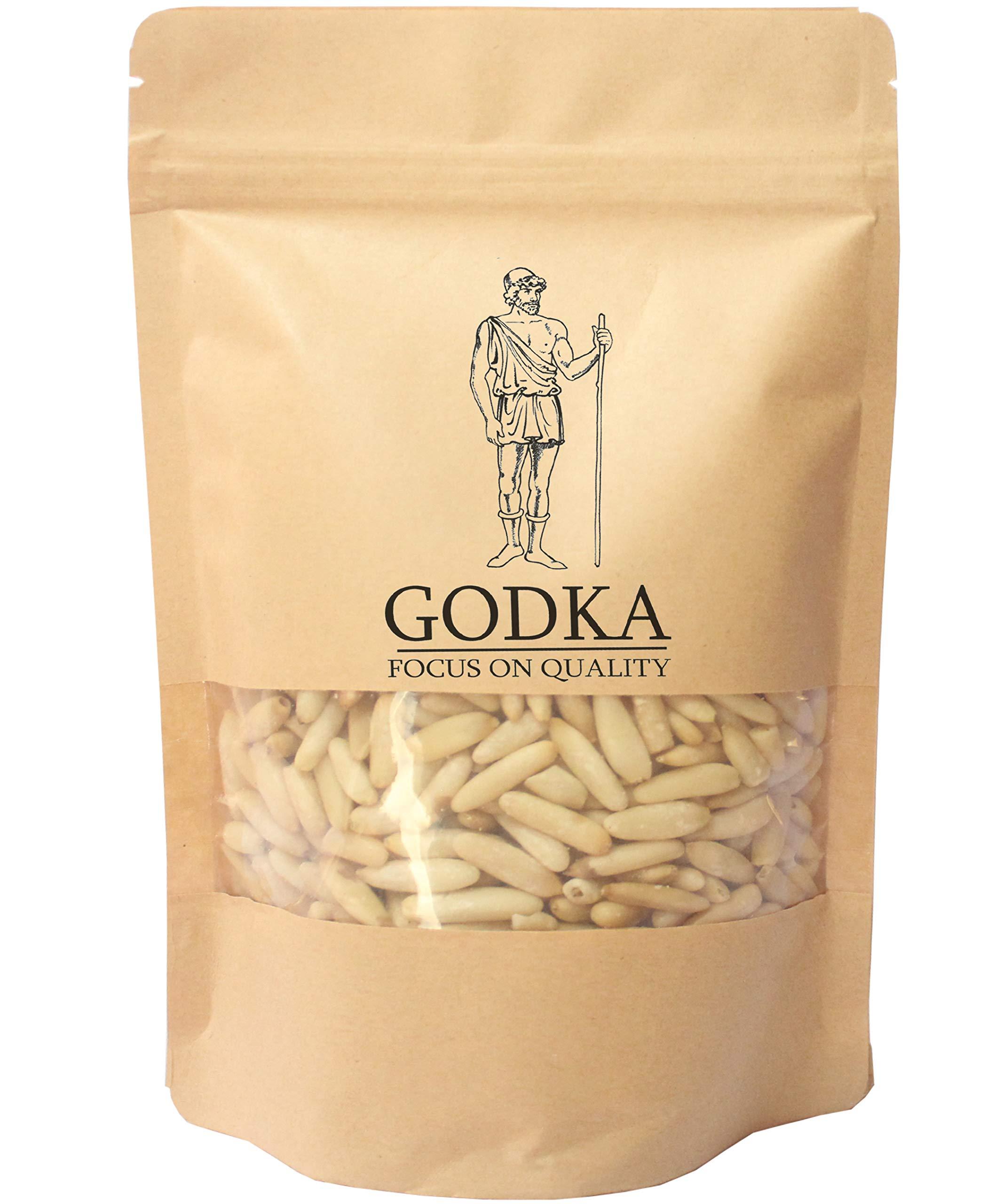 GODKA Godka Pine Nuts | Chilgoza Dry Fruit | Pine Nut Without Shell,250g