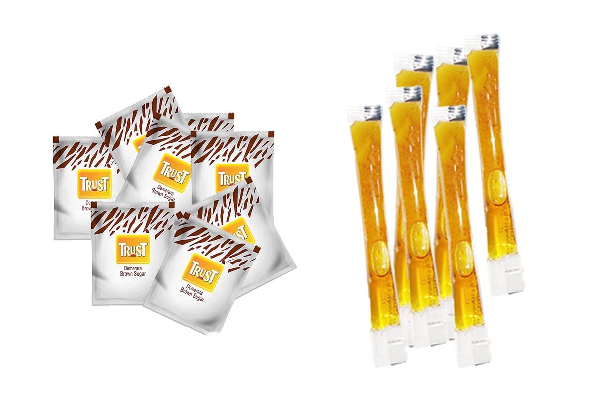 PRO ORGANIC LIFE PRO ORGANIC LIFE Honey sachet-(8gm*400pcs.)/TRUST White sugar Sachets Each Sachets of( 5gm.*400pcs.)