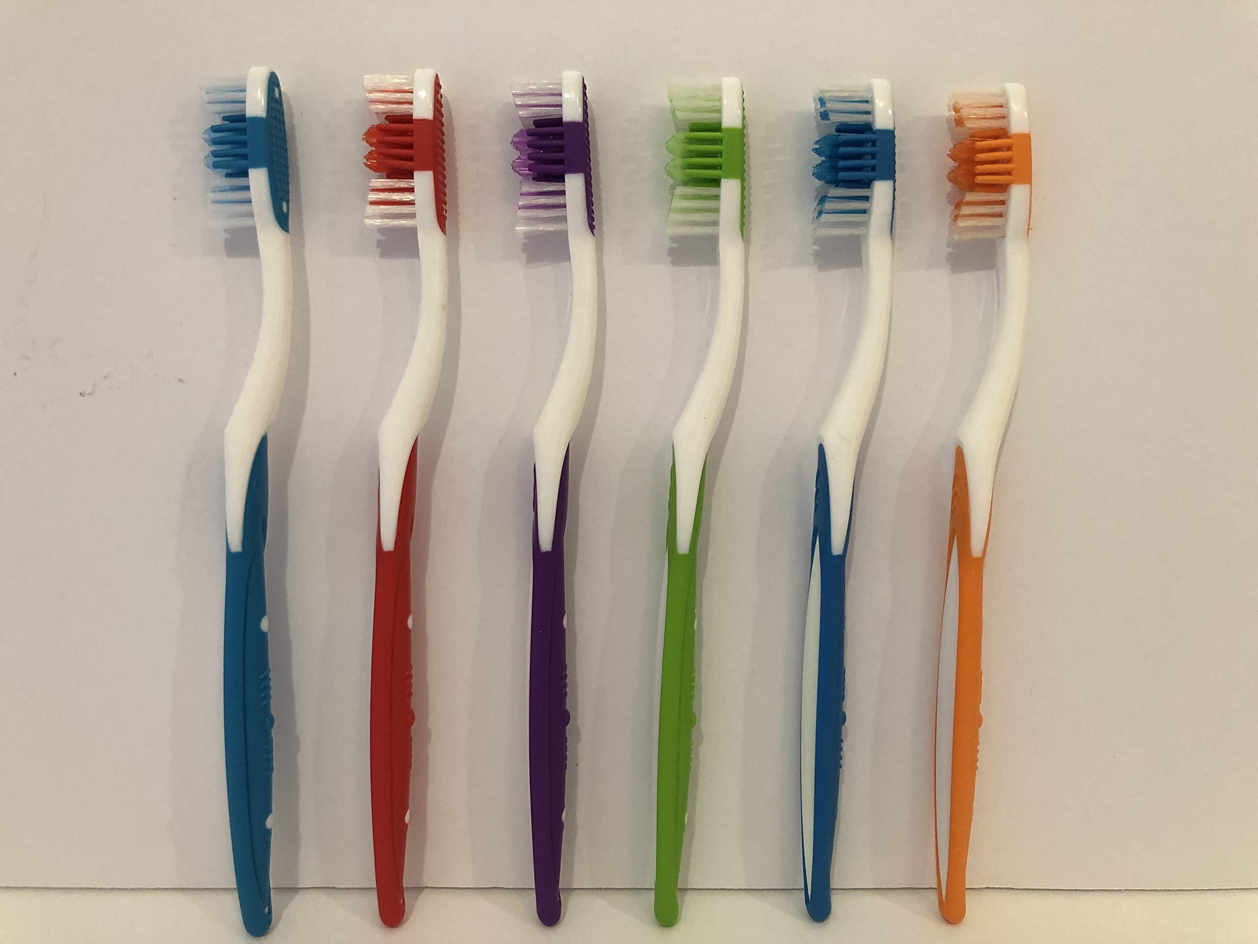 Ora-Zen Ora-Zen 6pcs Each Firm Adult Toothbrush