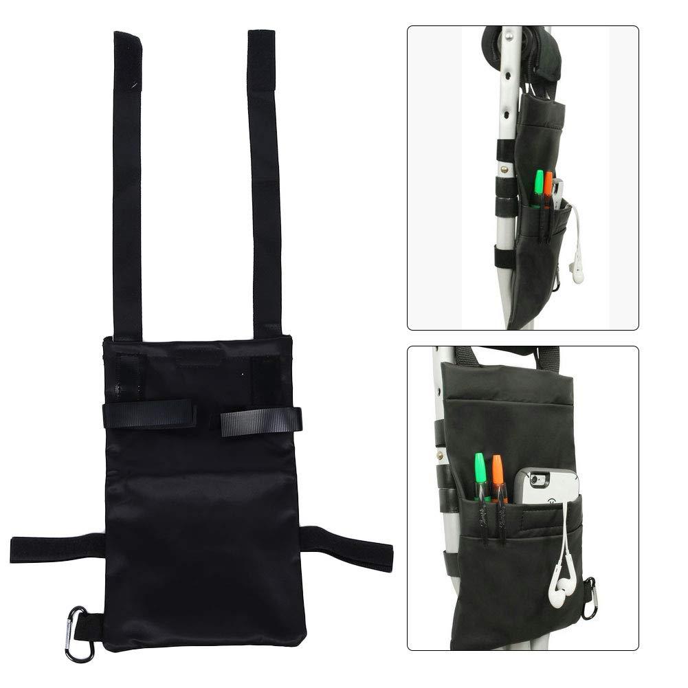 cigemay Crutch Pads, Forearm Crutches Lightweight Crutch Covers for Phones Keys, Pens, Water Bottle for The Elderly and Patients