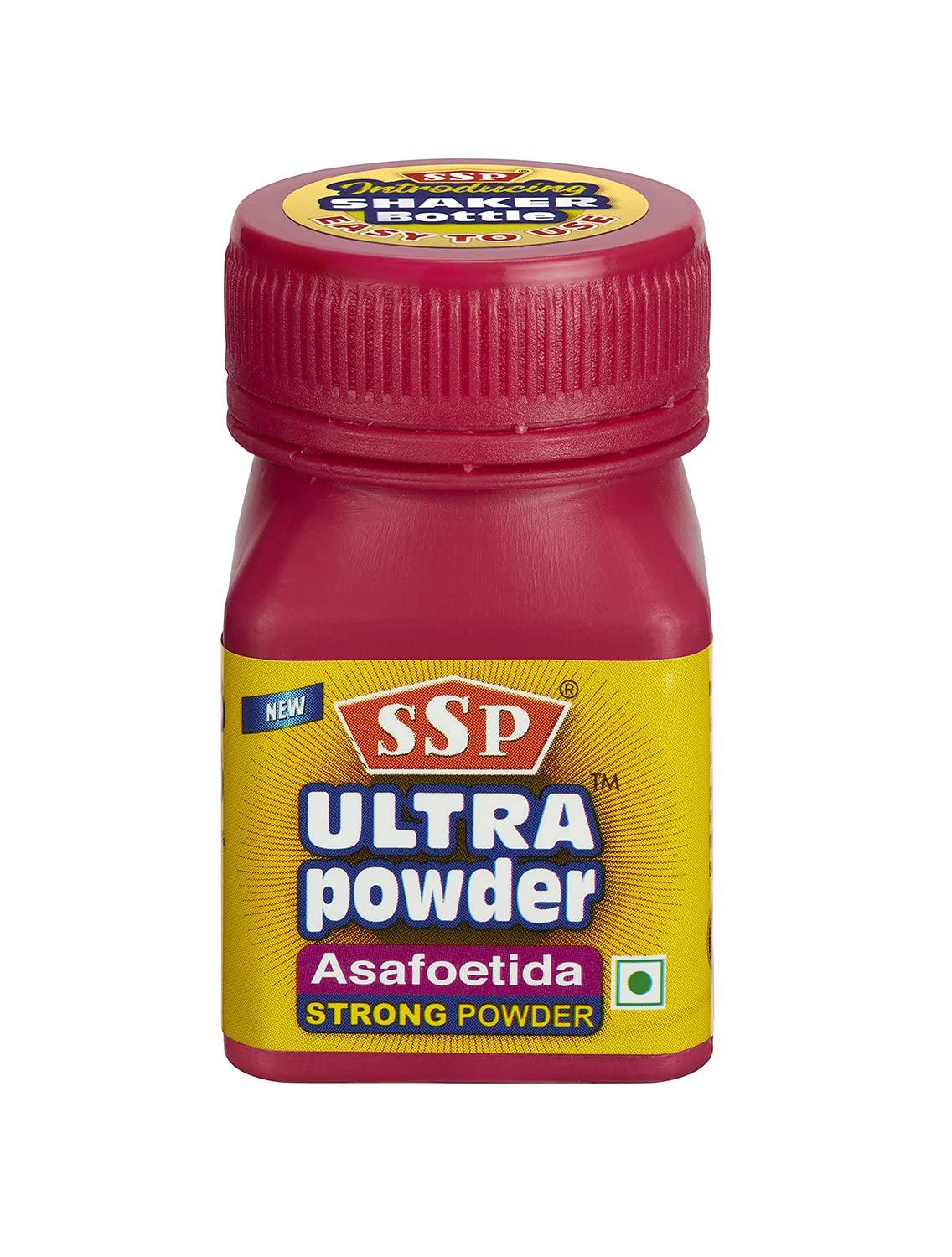 SSP ASAFOETIDA SSP ASAFOETIDA Ultra Powder (HING) 10G - Strong & Smooth Flavour Hing