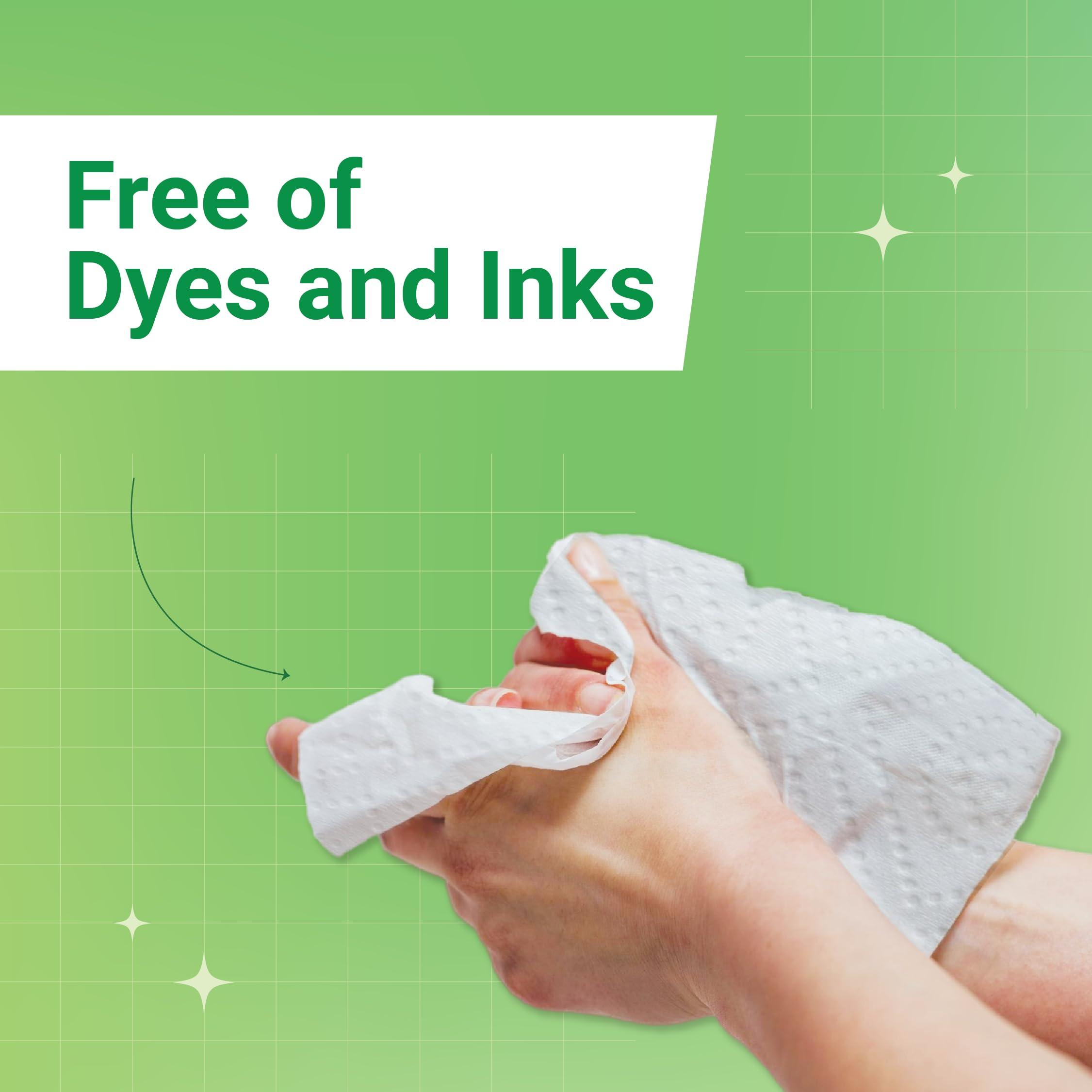 work store C&W Clean & White 2 Ply Eco-friendly Toilet Tissue Paper Roll - Pack of 20 Tissue Sheets (Size 10x11 cms, 150 gms), 150 Pulls | Improved comfort, Softness & High Absorbency