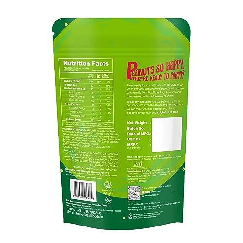 Taali Taali Crispy Coated Peanuts | 150 gm (Pack of 4) | Nimboo Pudina | Healthy Tasty Snacks | 100% Veg., Gluten Free, No Cholesterol, No Trans-Fat