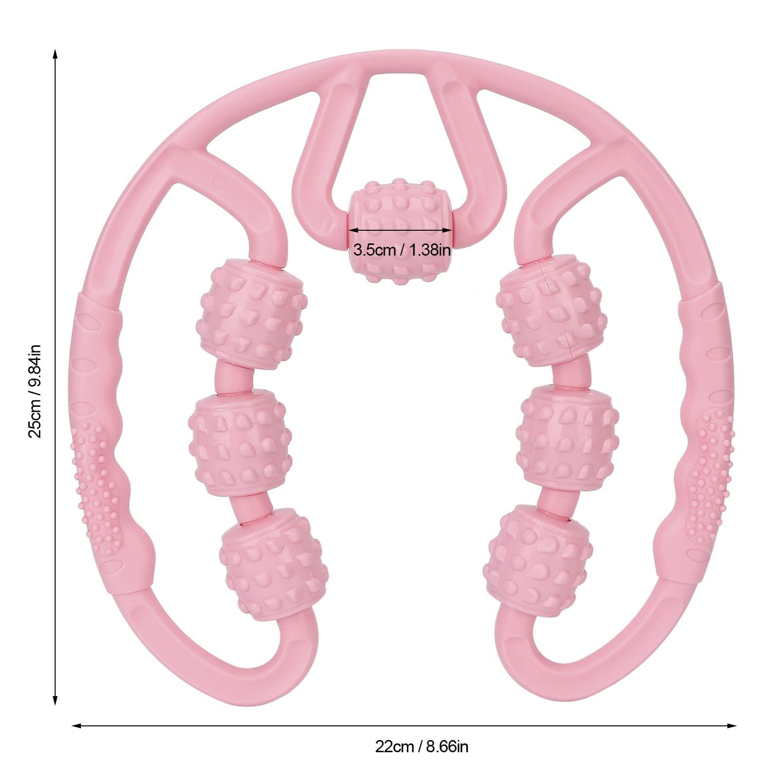 Ironctic Leg Muscle Roller, Drop Shaped Muscle Massage Roller 7 Wheels for Thigh for Gym Use