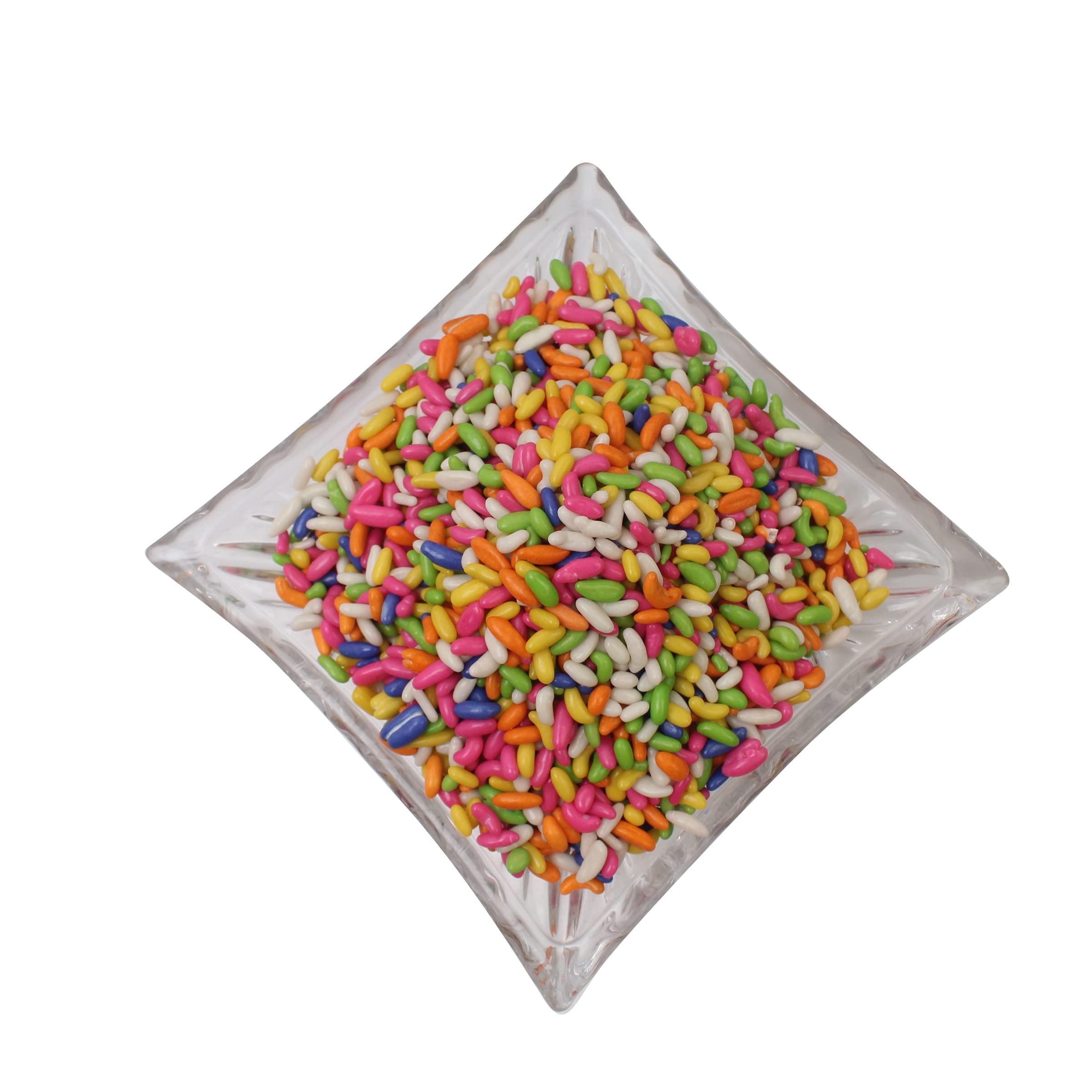 Generic J J Crunch N Munch, Mint Coated Fennel Seeds (Colorful Tini Mini Saunf) | 200 gm - Jar Pack | Mouth Freshener/Mukhwas.