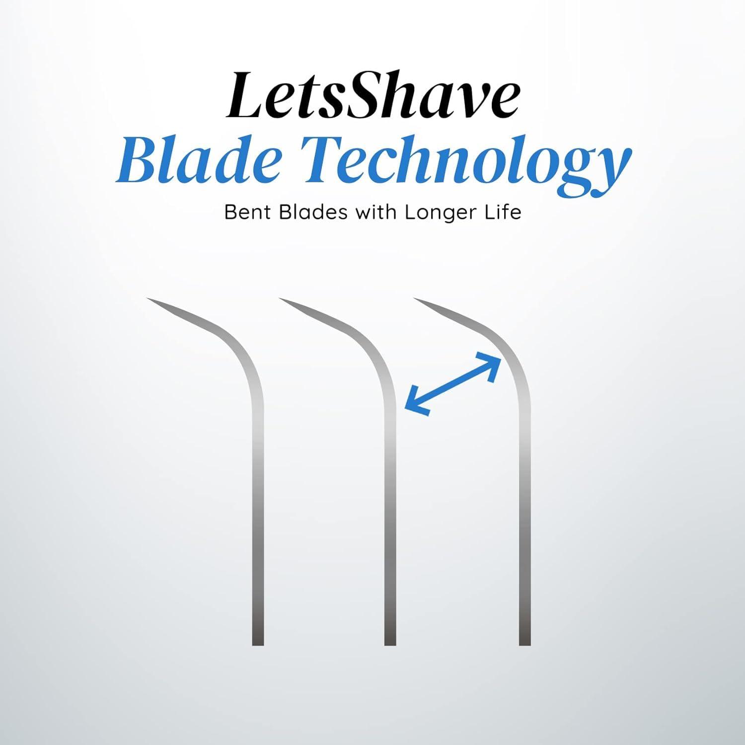 LetsShave LetsShave Pro 2 Disposable Mini Shaving Razor Kit For Men, Pack of 5 Razor + 1 Transparent Shave Gel 30 ml + Travel Pouch | Shave Care, Shaving Kit for Men