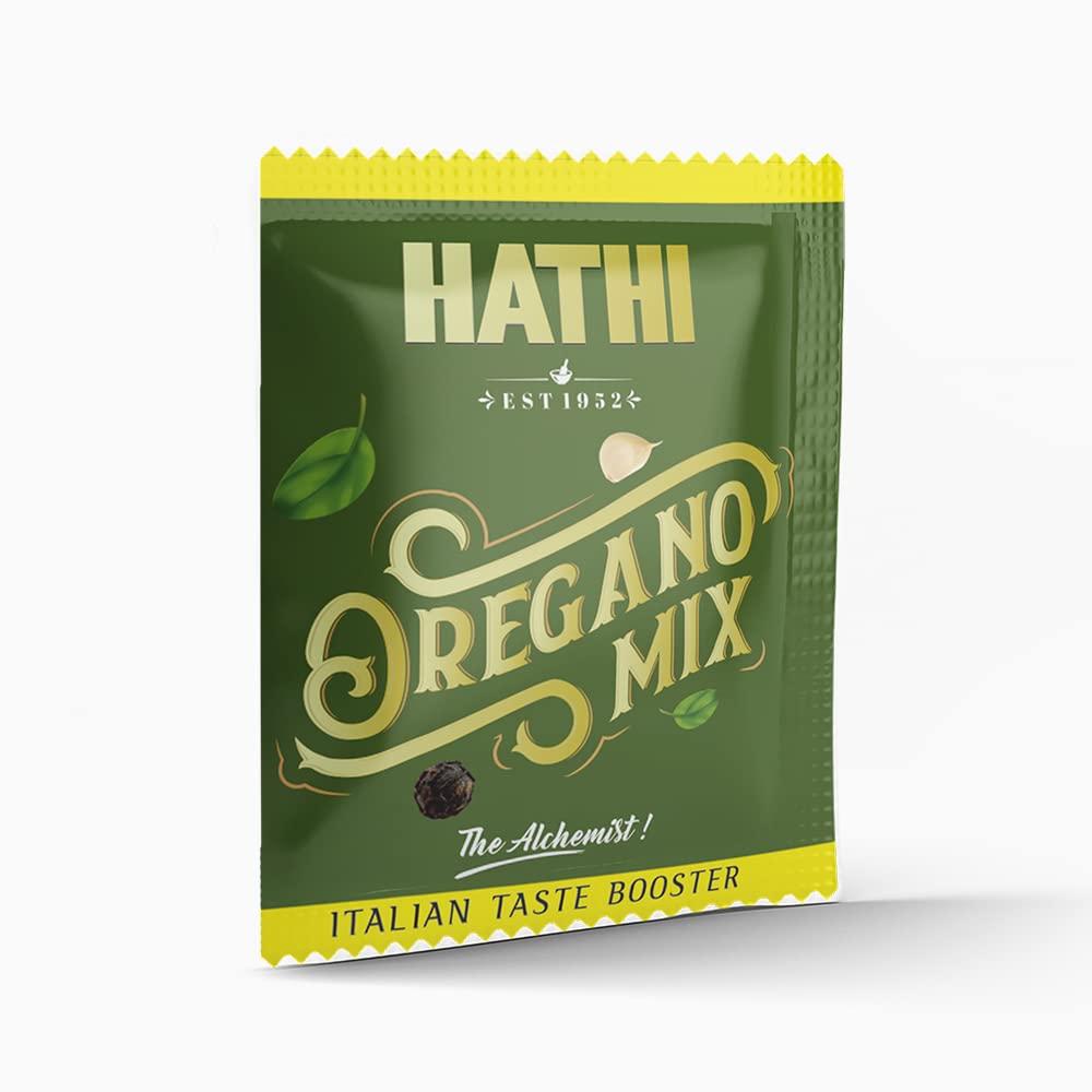 Hathi Masala HATHI Oregano Seasoning Sachet 150 pieces (Pizza Seasoning, Sandwich)