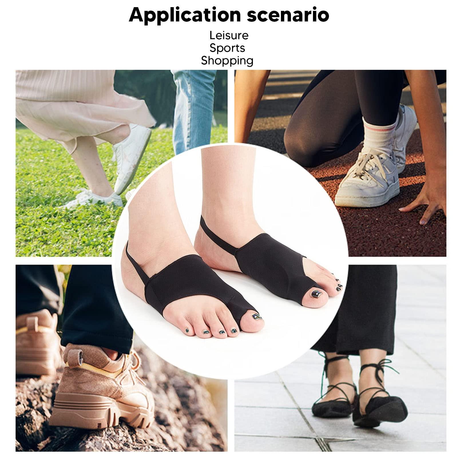 LJCM Bunionette Sleeve, Bunion Corrector Protector 2pcs for Leisure for Retail Workers (S)