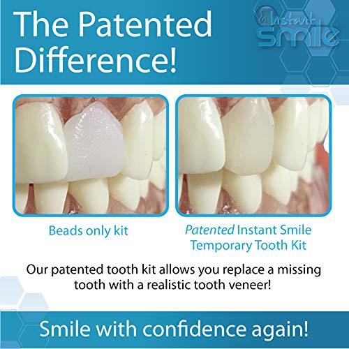 Instant Smile Instant Smile Complete Your Smile Temporary Tooth Replacment Kit - Replace a missing tooth in minutes