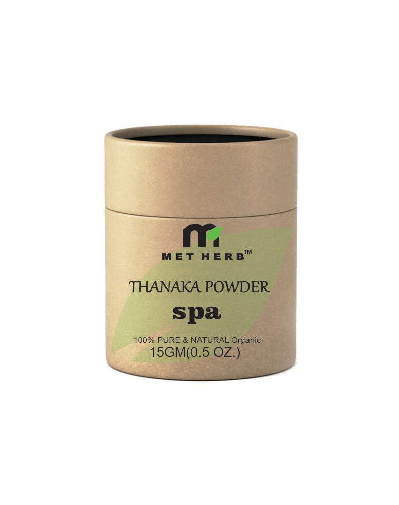 metherb 100% Pure & Natural Thanaka Powder for Permanent hair removal
