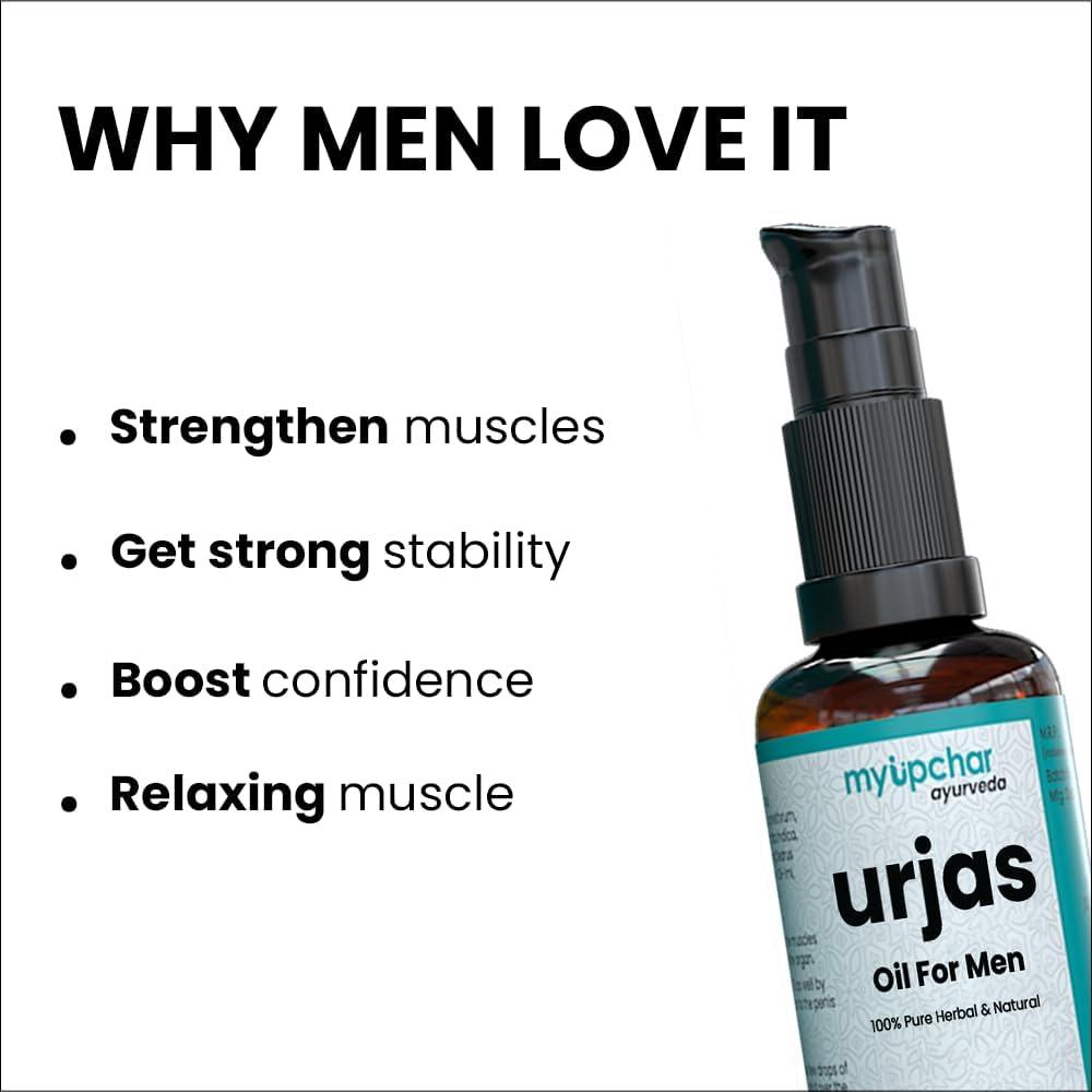 myUpchar ayurveda myUpchar Ayurveda Urjas Massage Oil | Pack of 2 | 30ml each