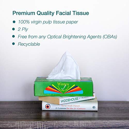 Wintex Wintex ULTRA 2 Ply Luxury Facial Tissue Box (Pack of 10 Boxes, 200 Sheets/100 Pulls per Box)