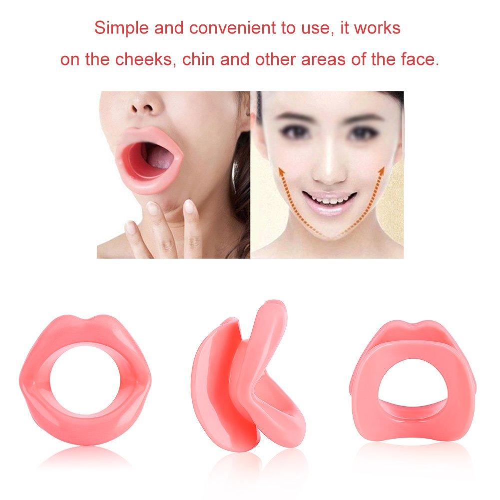 Estink Estink Face Slimmer, Silicone Anti-Wrinkle Anti-Aging Face Lifting Lip Exerciser Mouth Muscle Tightener Tightening Tool